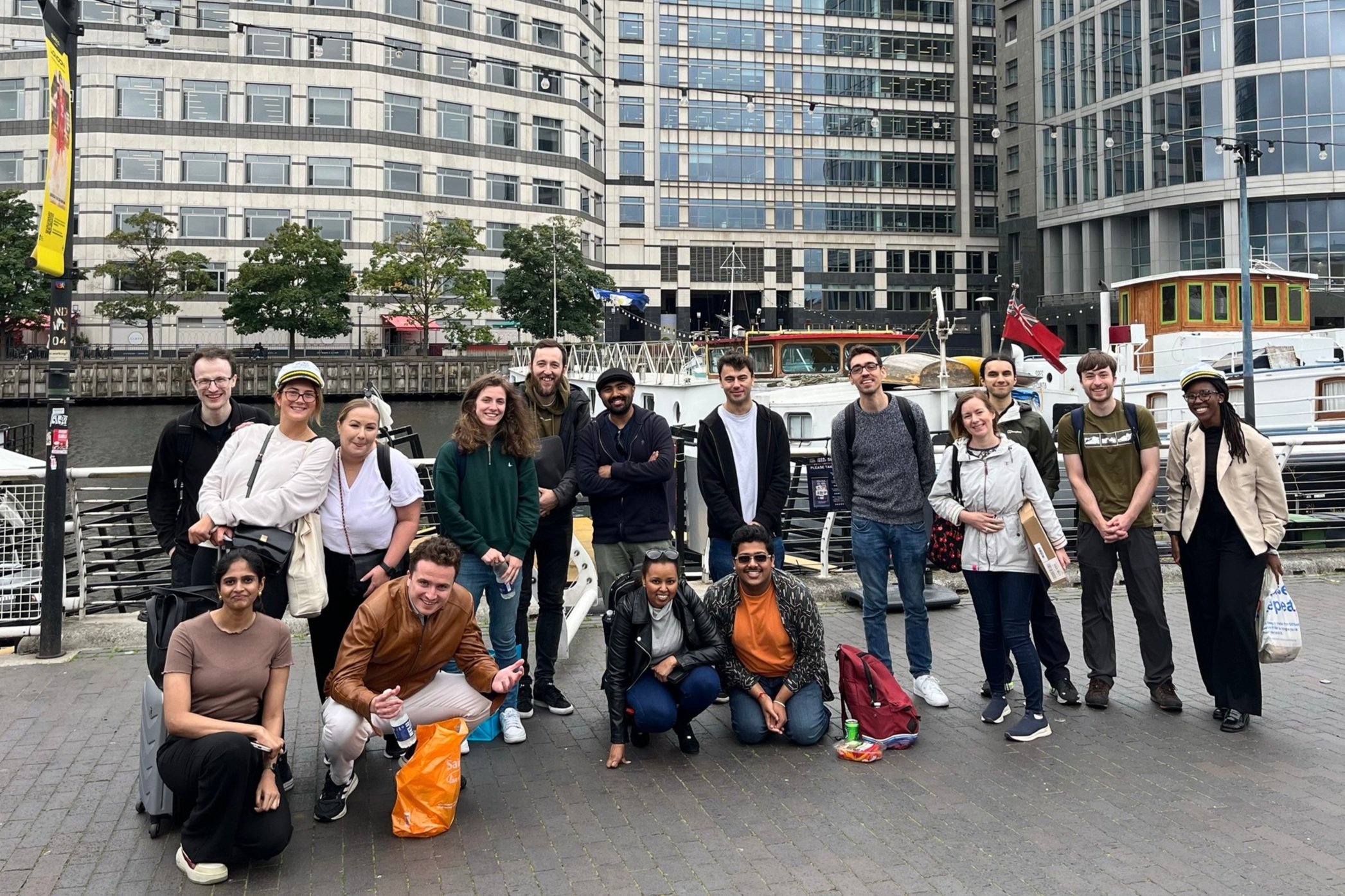 The MeVitae team at a recent meet up in London