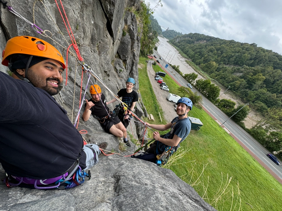 Rock climbing!