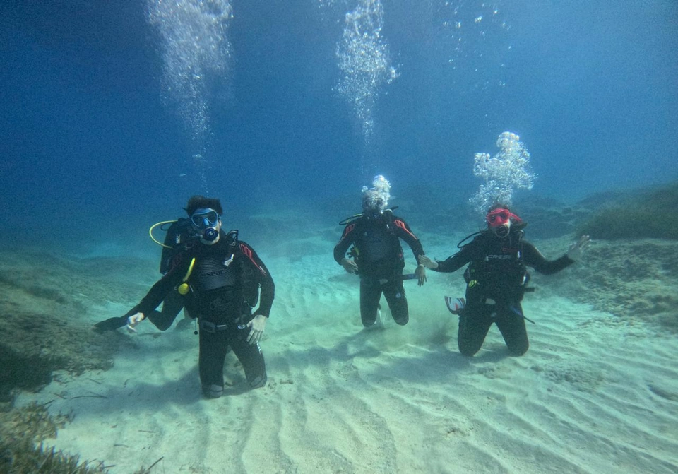 Scuba diving!